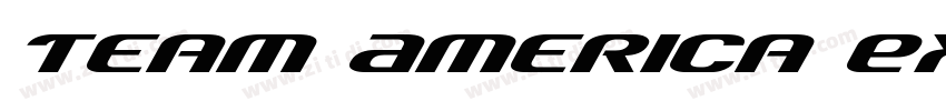 Team America Expande字体转换